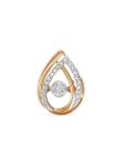 Подвеска с бриллиантами 32825-159-46-00 из красного золота VESNA jewelry