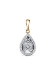 Подвеска с бриллиантами 32893-159-00-00 из красного золота VESNA jewelry