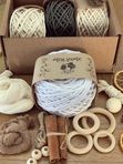 Набор для курса Новогодние игрушки в технике макраме