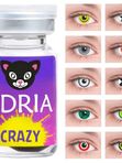 Adria Crazy для светлых и тёмных глаз (1 флакон - 1 линза)
