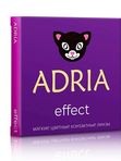 Adria Effect  полное перекрытие тёмного цвета глаз. Естественный эффектный взгляд  (2 блистера)