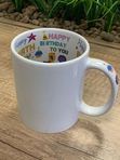 Кружка "Happy Birthday" с печатью