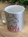 Кружка "серебряная" с печатью