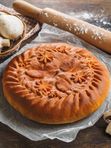 Пирог с картофелем и грибами