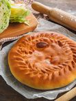 Пирог с капустой и яйцом