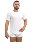 Футболка CLE MF608810 из бамбука (цвета: белый и черный)