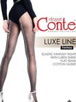Conte Luxe Line 30 DEN (с люрексом и имитацией шва)