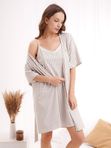 Халат женский CLEVER LX16-1244 Коттедж