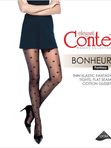 Conte Bonheur 20 DEN (узор сердечки)
