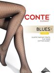 Conte Blues 40 DEN (мелкую сеточку с горизонтальными линиями)