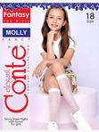 Гольфы детские Conte Molly 20 DEN (с узором сердечки)