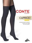 Conte Caprice фант. 60/40 DEN (имитация гольфинов в рубчик)