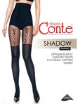 Conte Shadow 50 DEN (с имитацией гольфинов и надписью SHADOW)