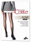 Conte Rose 30 DEN (со швом сзади переходящим в цветок)