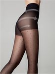 Conte Dots Slim 40 DEN (утягивающие с рисунком "точки")