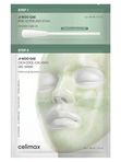 Двухступенчатый набор против воспалений Celimax Ji Woo Gae Cica PHA Peel 2-step Gel Mask