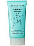 Стойкий солнцезащитный крем Too Cool For School On The Move Quadruple UV Shield SPF50+ PA++++
