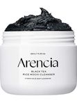 Очищающее средство с чёрным чаем и юдзу Arencia Black Tea Rice Mochi Cleanser