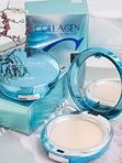 Увлажняющая пудра со сменным блоком Enough Collagen Hydro Moisture Two Way Cake SPF25 PA++ Тон 21