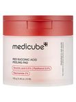 Отшелушивающие пэды с янтарной кислотой medicube Red Succinic Acid Peeling Pad