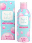 Гель-мусс для душа с ароматом жвачки Spark&Glow Bubble Gum Body Wash