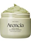 Очищающее средство с зелёным чаем и центеллой Arencia Fresh Green Rice Mochi Cleanser