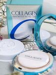 Увлажняющая пудра со сменным блоком Enough Collagen Hydro Moisture Two Way Cake SPF25 PA++ Тон 13