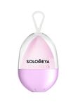 Спонж косметический для макияжа со срезом Лиловый SOLOMEYA