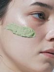 Очищающее средство с зелёным чаем и центеллой Arencia Fresh Green Rice Mochi Cleanser