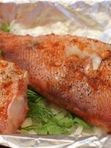 Окунь морской со специями тушка замороженая