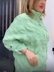 Bunda světle zelená Stella