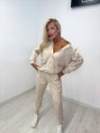 Tepláková souprava béžová Paparazzi