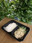 Минтай в соусе с рисом/булгуром/картофелем/макаронами/гречкой