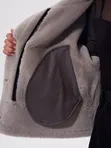MW Collection Дубленка  искусственный мех 1031-436D-M395  р.50/52
