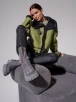 MW Collection Дубленка  искусственный мех 1031-436D-M337   р. 50/52,