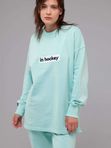 In hockey / свитшот / Мятный