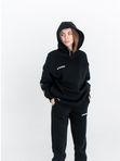 Костюм спортивный ,Унисекс, утепленный. Цвет :Черный