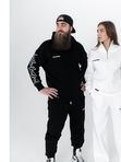 Костюм спортивный ,Унисекс, утепленный. Цвет :Черный
