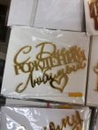 Новинка ! Топпер акрил С Днем рождения любимый