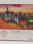 Интерьерный пазл "Лебединый замок" VIA&TERRA 1000 элементов 500*700 мм кк 17776