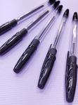 Ручка гелевая черная TRIBASE GEL GRP, пишущий узел 0,5 мм Берлинго кк 43578