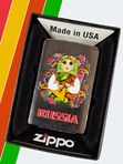 Зажигалка Zippo РОССИЯ, Матрешка2, Паук