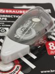 Корректор ленточный Black&White 5мм*8м механизм перемотки BRAUBERG кк 1517