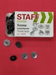 Кнопки канцелярские 12 мм, 100 штук в упаковке STAFF кк 2591