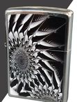 Зажигалка Zippo Отпечаток ноги на песке, Металлический абстракт, Ковбойская пара