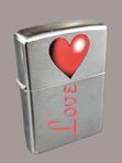 Зажигалки Zippo Любящее сердце, С любовью моему солдату
