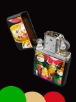 Зажигалки ZIPPO Поцелуй меня, я русская; Российский Флаг; Матрешка