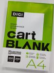 Бумага для цифровой печати Cart BLANK А4,200г/м2, 200 листов DIGI кк 13230
