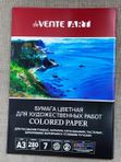 Бумага для художественных работ COLORED PAPER А3 ,7л 7цв,280г/м2 deVente кк 50010