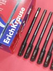 Ручка черная гелевая G-ICE ORIGINAL STICK, пишущий узел 0,5 мм Эрих Краузе кк 52624